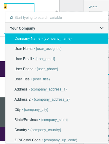 Proposify merge fields that auto-fill each proposal from a saved template